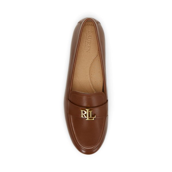 Loafer Averi&nbsp;III aus poliertem Leder Lauren in Tabak 4