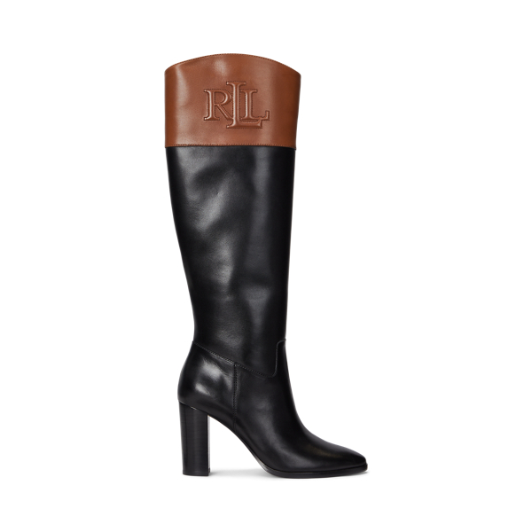 Manchester Burnished Leather Tall Boot