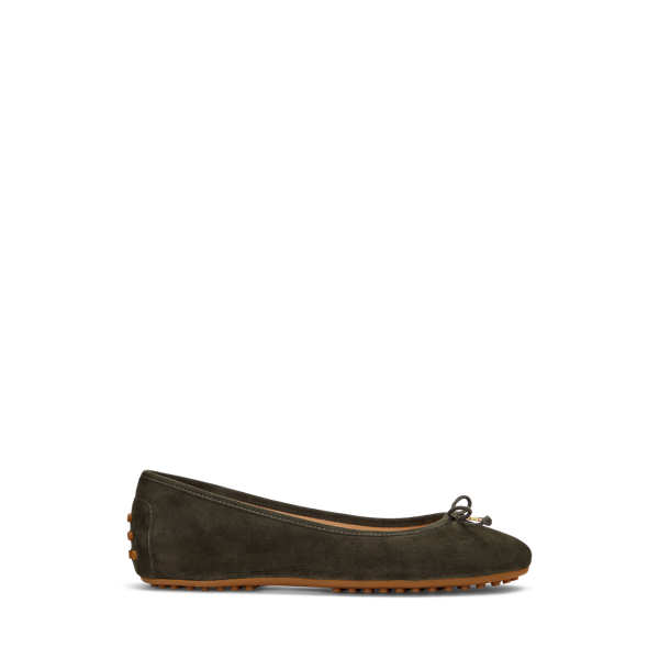 Ballerine mocassino Jayna in camoscio