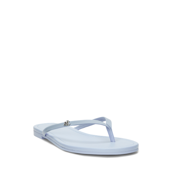 Raquel Leather Flip-Flop for Women | Ralph Lauren® SA