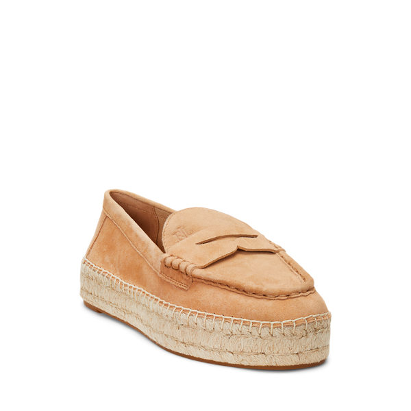 [폴로] Luize Suede Loafer Espadrille