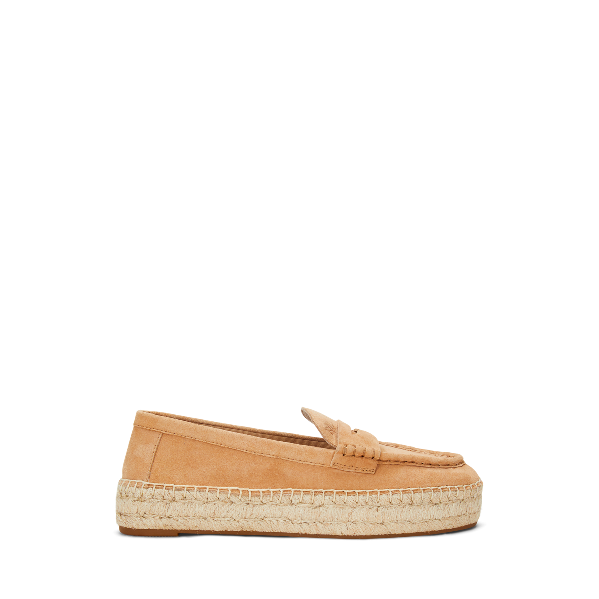 Luize Suede Loafer Espadrille