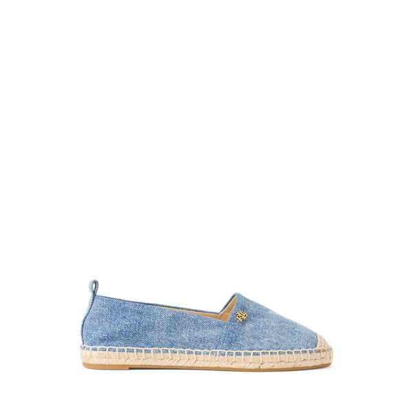 Blue Cameryn III Washed Denim Espadrille Lauren 1