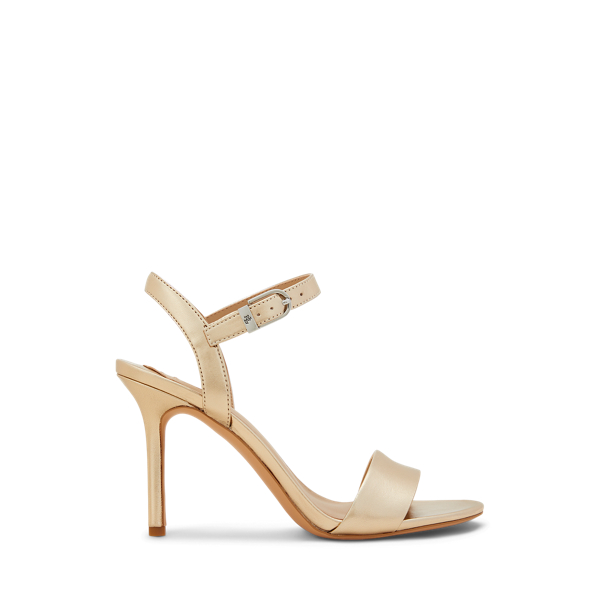 Sandale Gwen aus Metallic-Nappaleder Lauren in 1