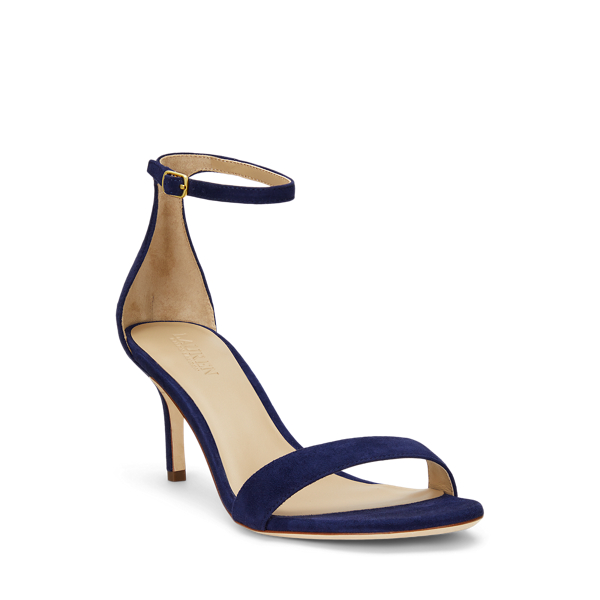 サンダル・ミュール LAUREN RALPH LAUREN ALLIE MID-HEEL SUEDE SANDAL Allie Mid-Heel Suede Sandal for Women | Ralph Lauren® PT