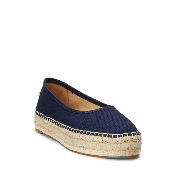 Ralph Lauren★Luize Canvas Ballet Espadrille Luize Canvas Ballet Espadrille