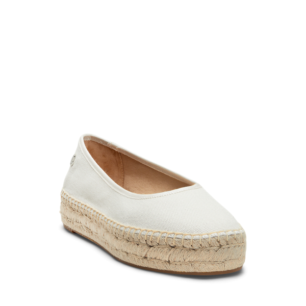 【Ralph Lauren】Luize Canvas Ballet Espadrilleエスパドリーユ Luize Canvas Ballet Espadrille
