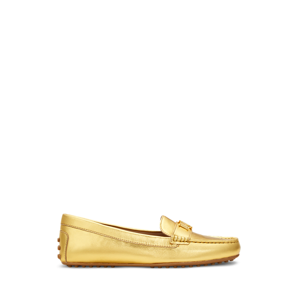 Barnsbury Metallic Nappa Leather Driver Lauren 1