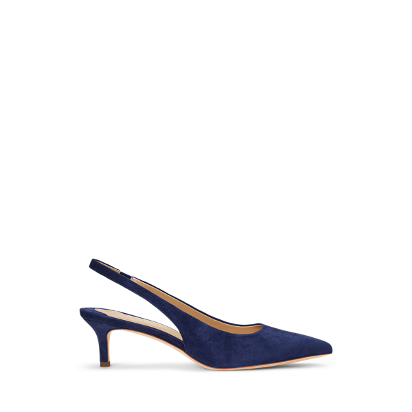 Blue designer heels online