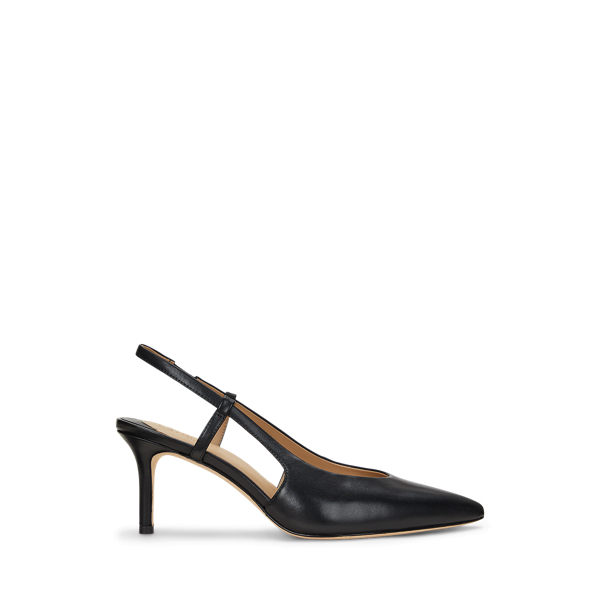 Khloe Calfskin Slingback Pump Lauren 1