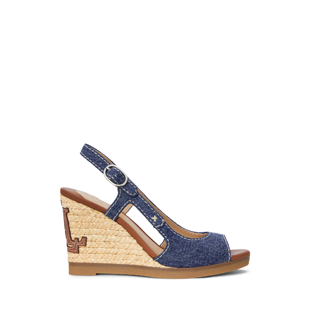 【Lauren Ralph Lauren】 ロニ ウォッシュド デニム サンダル s7-AI802961829001_lifestyle?