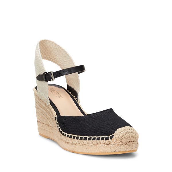 Robby Canvas & Jute Espadrille for Women | Ralph Lauren® UK