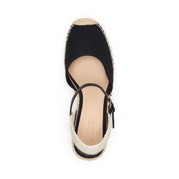Robby Canvas & Jute Espadrille for Women | Ralph Lauren® UK