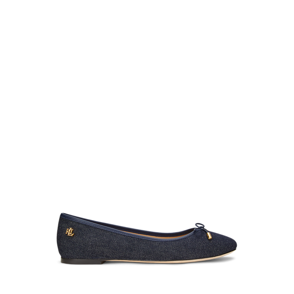 Women s Ballerinas Flat Shoes Ralph Lauren UK