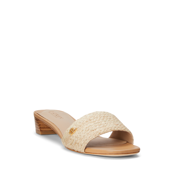 夏映え◎Ralph Lauren ラフィアサンダル Fay Braided Fay Braided Raffia Sandal for Women | Ralph Lauren® GY