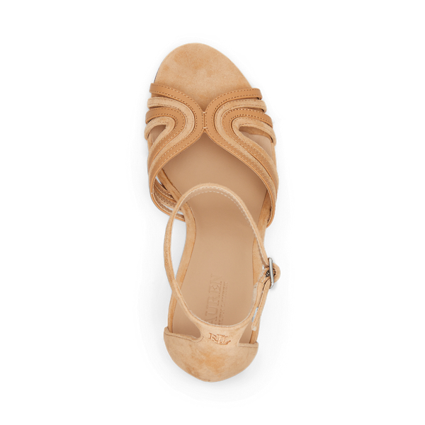 Allie Suede & Leather Multistrap Sandal