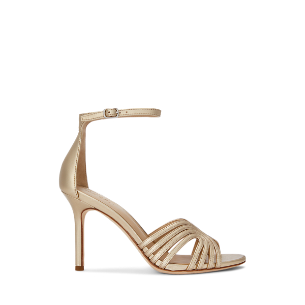 上品美脚♪【Ralph Lauren】Allie アリー スエード サンダル Allie Suede & Leather Multistrap Sandal