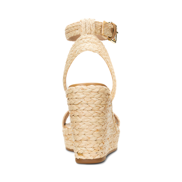 編み込みラフィア★Ralph Lauren Hilarie IV エスパドリーユ Lauren Ralph Lauren Hilarie IV Braided Raffia Platform Wedge