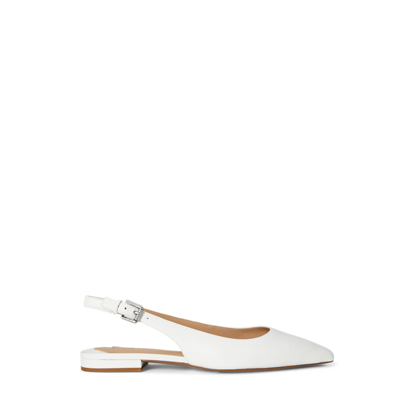 Londyn Suede Slingback Flat