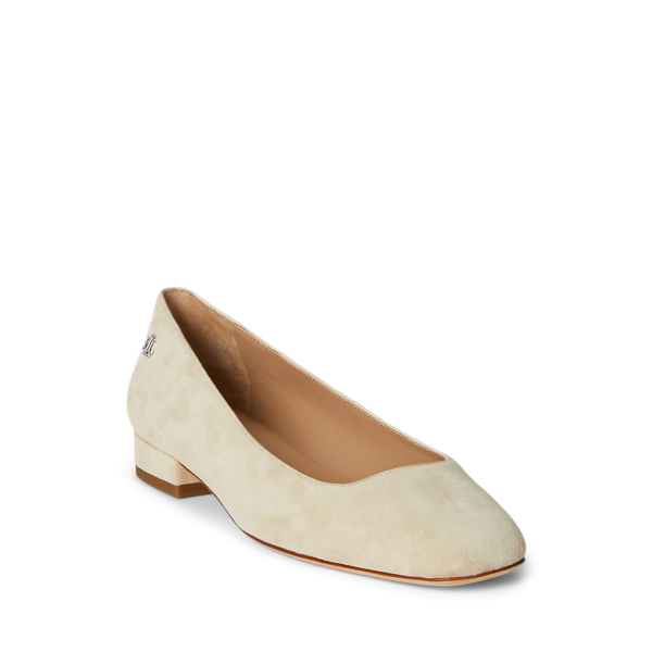 Ballerina Emellie aus Wildleder Lauren in Sanddüne 2