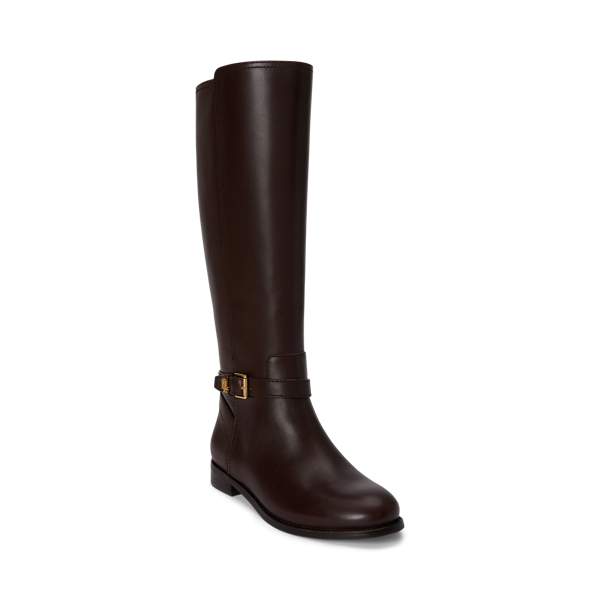 Chestnut Brown Brooke II Calfskin Tall Boot Lauren 2