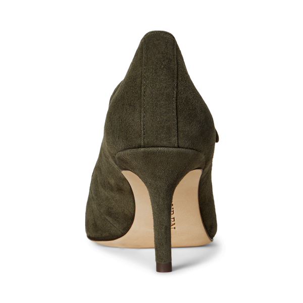 Lanette Suede Mary Jane Pump
