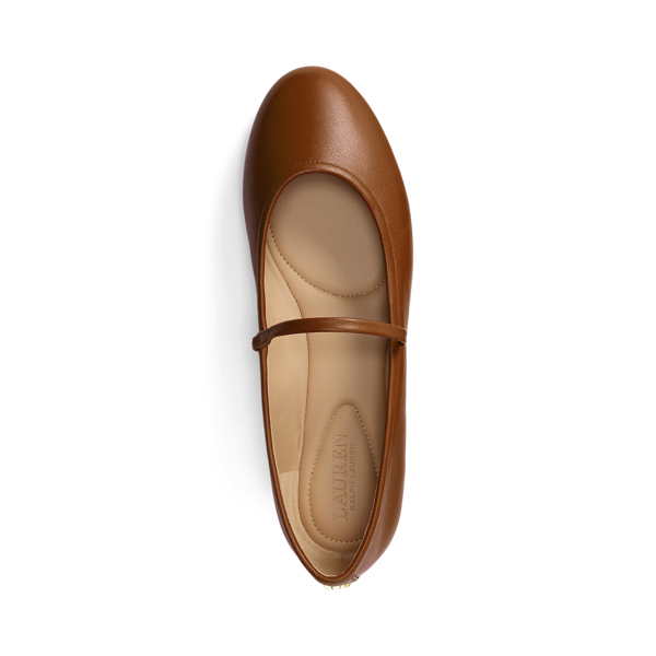 Mary jane Jayna in cuoio nappa