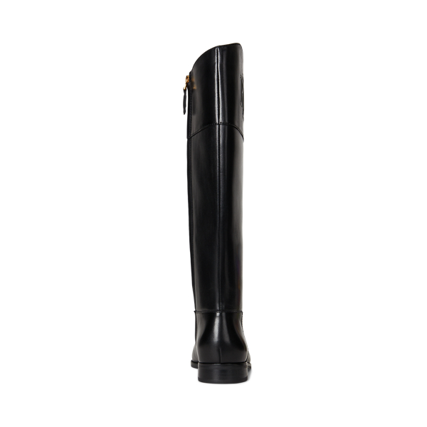 Justine II Burnished Leather Riding Boot