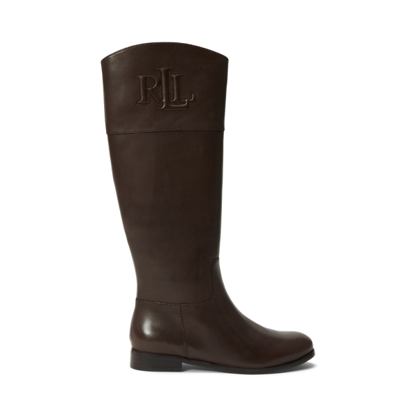 Justine II Burnished Leather Riding Boot