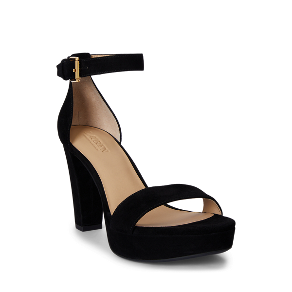 LAUREN RALPH LAUREN ☆ Sylvia プラットフォーム サンダル Sylvia Suede Platform Sandal for Women | Ralph Lauren® JO