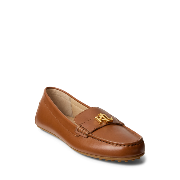 Lauren Tan Barnsbury Leather Driver Lauren 2