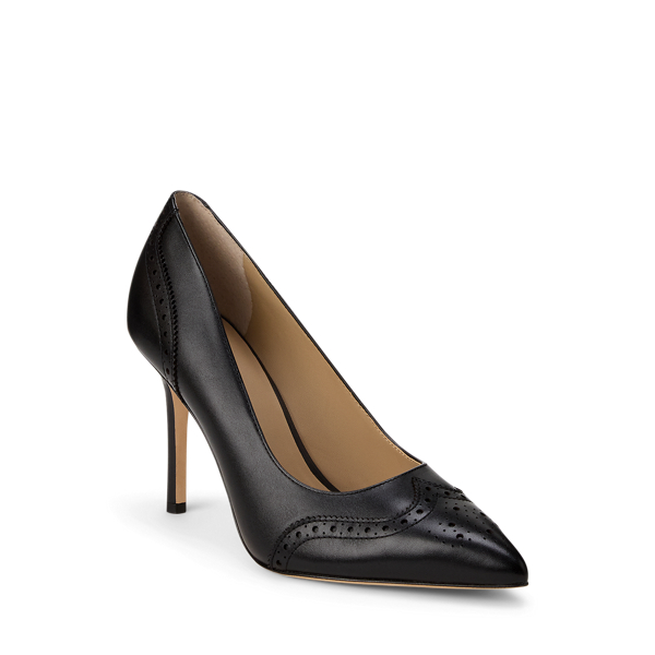 Lynden Perforated Leather Pump