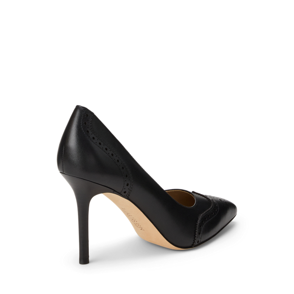 Lynden Perforated Leather Pump