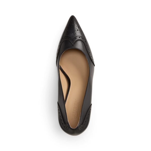 Lynden Perforated Leather Pump