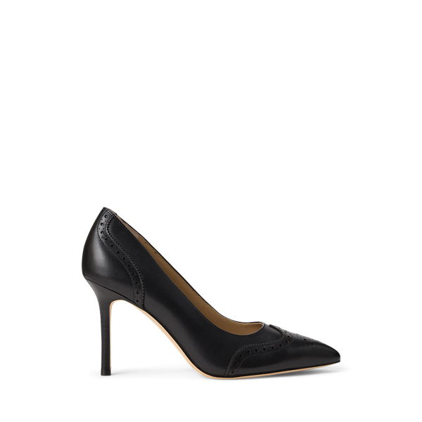 Lynden Perforated Leather Pump