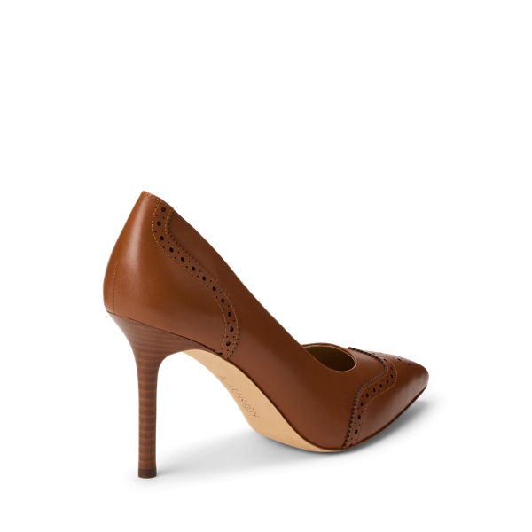 Lynden Perforated Leather Pump