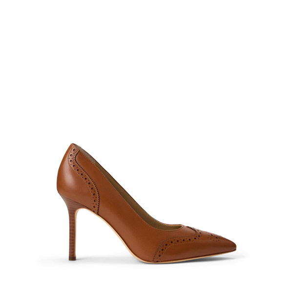Lynden Perforated Leather Pump
