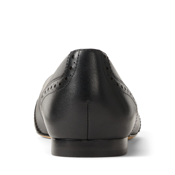 Loraine Perforated Leather Ballet Flat