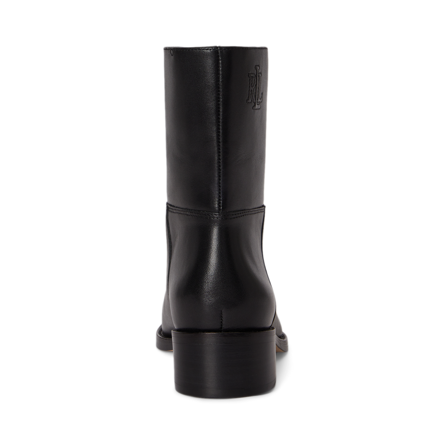 Женские ботинки Ralph Lauren Kyle Calfskin Bootie, цвет: Чёрный — фото 2