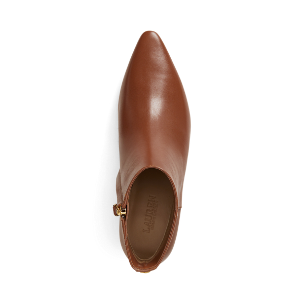 Lauren Tan Francesca Calfskin Bootie Lauren 4