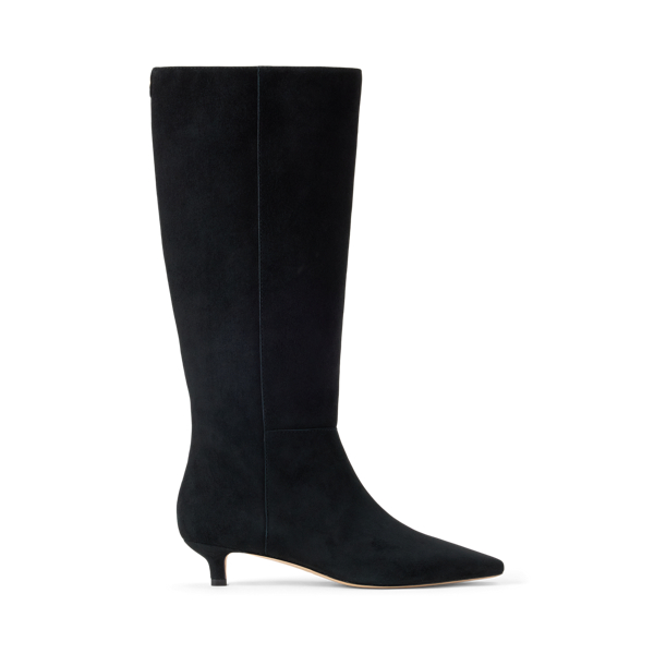 Botas de cano alto Francesca em camur&ccedil;a