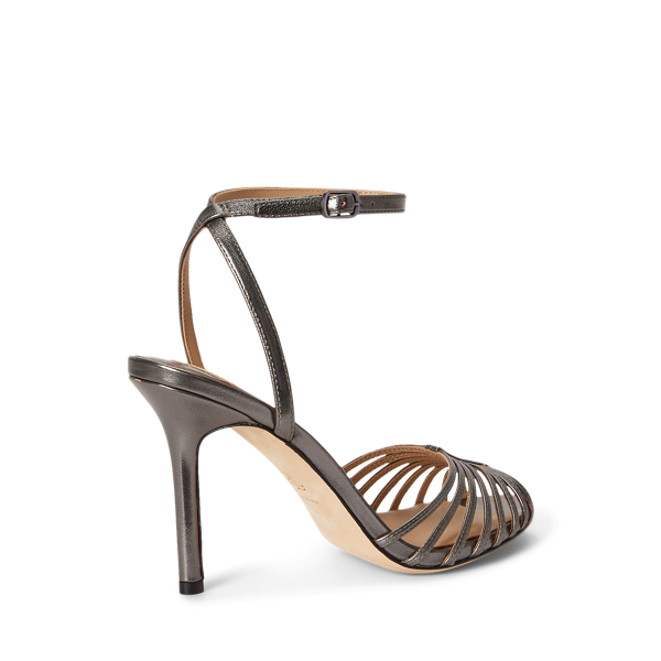Mckayla Metallic Nappa Leather Sandal