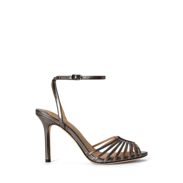 Mckayla Metallic Nappa Leather Sandal