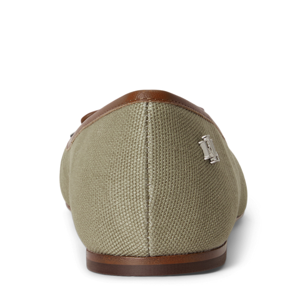 Light Agave/Lauren Tan Jayna Washed Canvas Flat Lauren 3