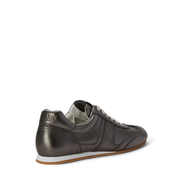 Dani Metallic Nappa Low-Profile Sneaker