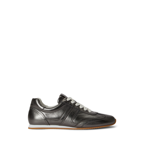 Dani Metallic Nappa Low-Profile Sneaker