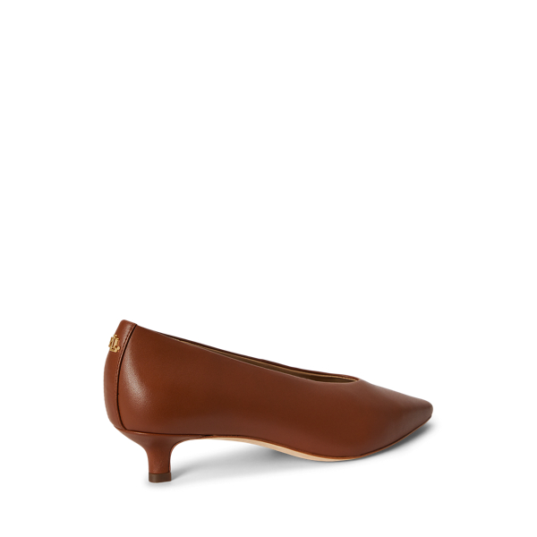 Lauren Tan Francesca Nappa Leather Pump Lauren 3