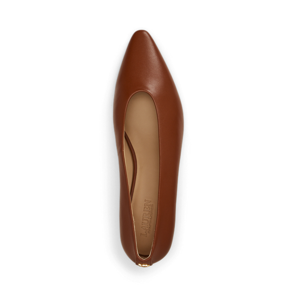 Lauren Tan Francesca Nappa Leather Pump Lauren 4