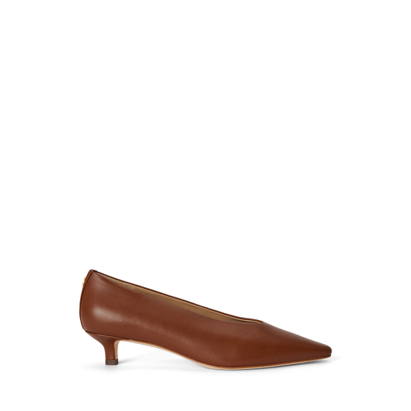 Lauren Tan Francesca Nappa Leather Pump Lauren 1