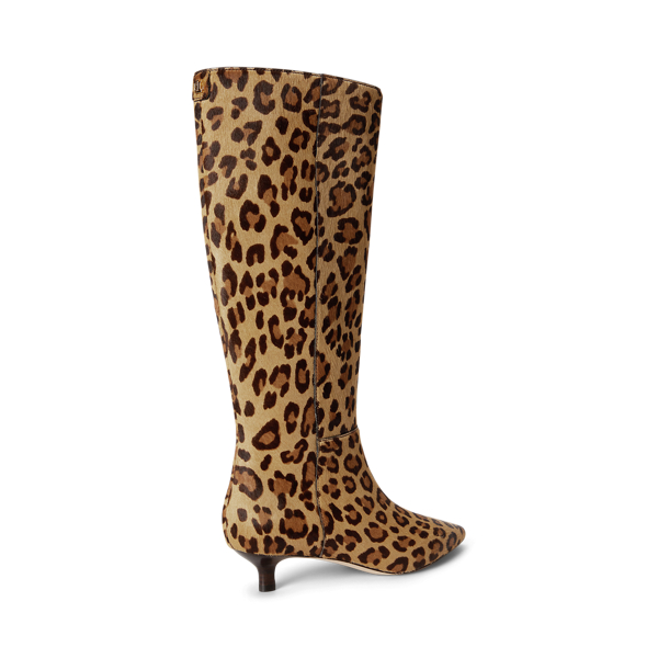 Bottes hautes Francesca poil de vachette